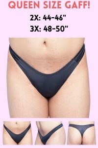 Queen Size Gaff Panties Assorted Colors